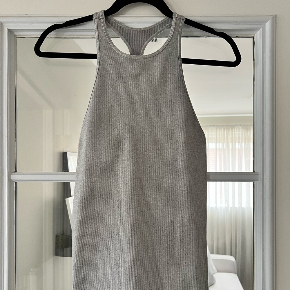 FP Movement Gray Racing Heart Tank Top